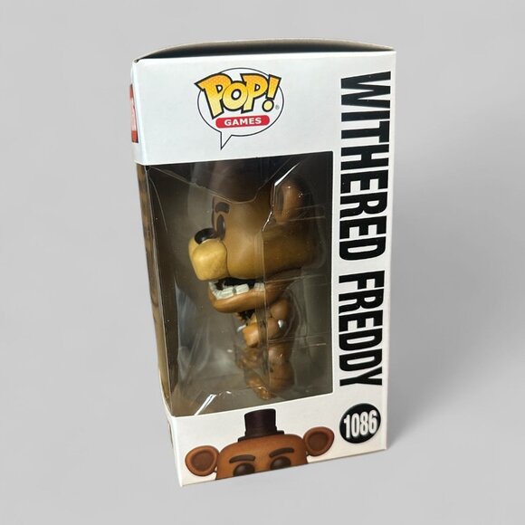 Funko POP! FNAF Five Nights At Freddy’s Withered Freddy Fazbear Figure #1086! - Picture 4 of 8